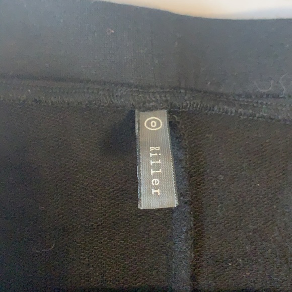 RILLER & FOUNT black fringe mini skirt - Picture 8 of 8